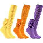3 Pack Yellow Orange Purple Slouch Socks Women Heavy Long Scrunch Socks Cotton Knit Leg Warmer Neon Knee High Stacked Socks 3 Pack Yellow Orange Purple Slouch Socks Women Heavy Long Scrunch Socks Cotton Knit Leg Warmer Neon Knee High Stacked Socks
