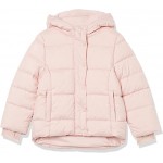 Light Mauve Girls and Toddlers' Heavyweight Hooded Puffer Jacket Light Mauve Girls and Toddlers' Heavyweight Hooded Puffer Jacket
